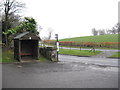 Bus stop at Hillend