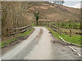 Lee Ball Hill at Leeham Ford Bridge on the river Bray