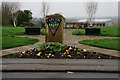 Carlton Village Sign on Main Street, Carlton