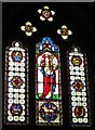 NY9371 : St. Giles Church, Chollerton - east window by Mike Quinn