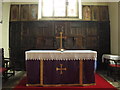 NY9371 : St. Giles Church, Chollerton - altar and reredos by Mike Quinn