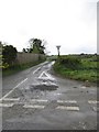 The junction of Clogharevan Road with Mcclenaghans Hill