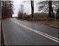 A48 heads SW away from Chepstow