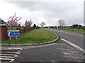 The junction of Mcclenaghans Hill and the B133 (Maytown Road)