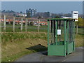 Bus shelter along Asfordby Road