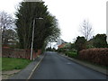 Uphill on Dunstan Hill (B1206), Kirton in Lindsey