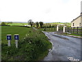 View north along Derrywilligan Road