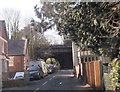 Railway bridge at Shawford Station