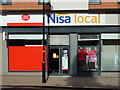 Local NISA store (detail)  in Wolverhampton