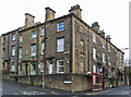 Sowerby Bridge - houses at Beech Road / Albert Road junction