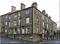SE0623 : Sowerby Bridge - houses at Beech Road / Albert Road junction by Dave Bevis