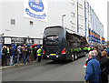 Arsenal arrive at Goodison Park