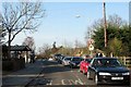 A busy Robin Hood Lane by Winnersh Station