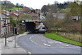 Railway bridge at the bottom of Hady Hill