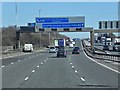 Sign Gantry on Northbound M6, Higher Walton