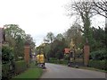 Gates to Waddesdon Manor