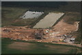 SK8659 : Sand and gravel quarry north of Stapleford: aerial 2014 by Chris