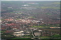 SK7956 : Newark and castle from the north: aerial 2014 by Chris