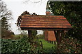 The rear lych gate at St John the Baptist, Pollington