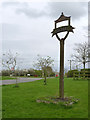 Village sign, Orston