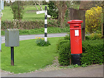 SK7740 : Orston postbox ref NG13 326 by Alan Murray-Rust