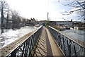 Footbridge by the Thames