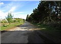 Track leading to Zortech Avenue, Kidderminster