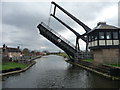 Barnby Dun liftbridge open for canal traffic