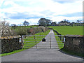 Driveway to Low Stonechester Farm