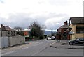 Approaching Meigh Cross Roads along Chapel Road