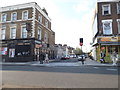 Devonport Road at the junction of Goldhawk Road