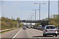 SS7492 : Neath Port Talbot : M4 Motorway by Lewis Clarke