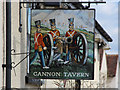 The Cannon Tavern sign