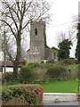 The tower of the derelict St Jude