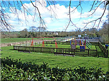 NZ1729 : Children's playground at Witton Park by Oliver Dixon