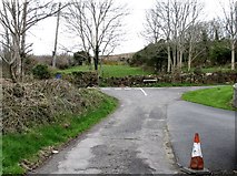 J0423 : Mill Road at its junction with Tamnaghbane Road by Eric Jones