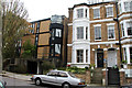 Two periods of architecture on South Hill Park, NW3