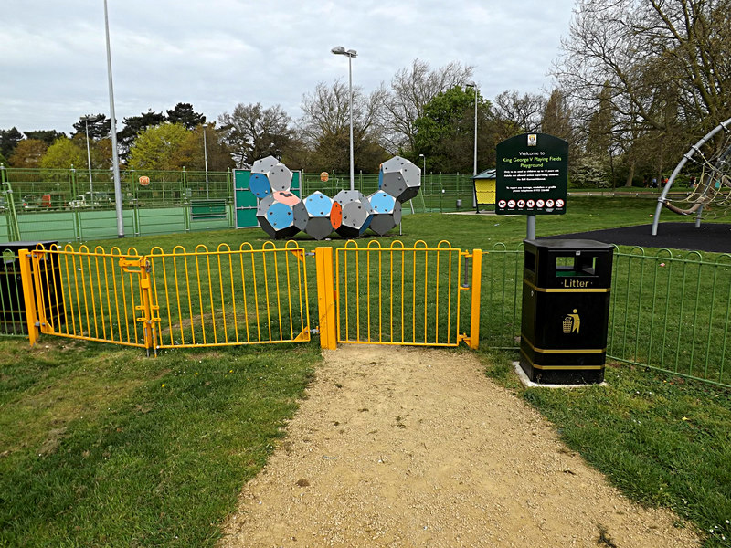 King V Playing Fields Playground... © Geographer Geograph