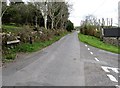 View east along Tamnaghbane Road from the junction with Mill Road