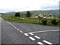 Cons Lane at its junction with Mountain Road