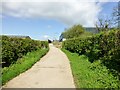 Footpath Approaching Forton Hall Farm