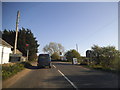 Waiting to cross Newenden Bridge