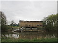 Intake at the water treatment works near Elvington