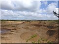 Sand pit on Sandy Lane