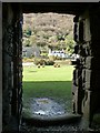 NR9350 : View out of Lochranza Castle doorway by Rob Farrow