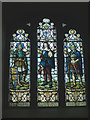 SD4979 : Stained glass window, St Michael & All Angels Church, Beetham by Karl and Ali