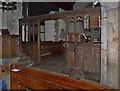 Rood screen and lectern, St Mary