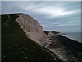 TV5496 : Seven Sisters, view towards Beachy Head by PAUL FARMER