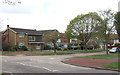 Junction of Maplin Way North (left) & Burlescoombe Road (right), Thorpe Bay