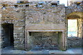 Carsluith Castle, Hall Fireplace